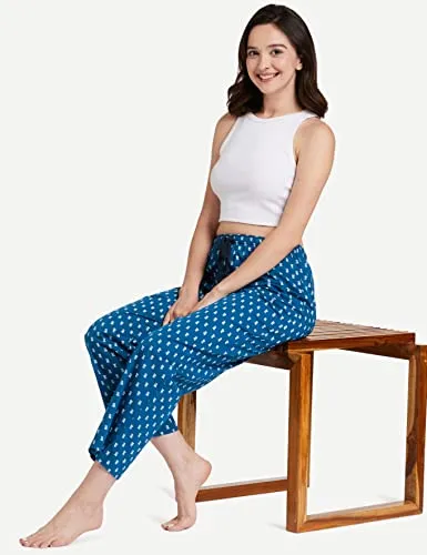 Amazon Brand - Symbol Women's Cotton Pack of 2 Pajamas Relaxed Set (PAG803_Multicolor 4_XS)