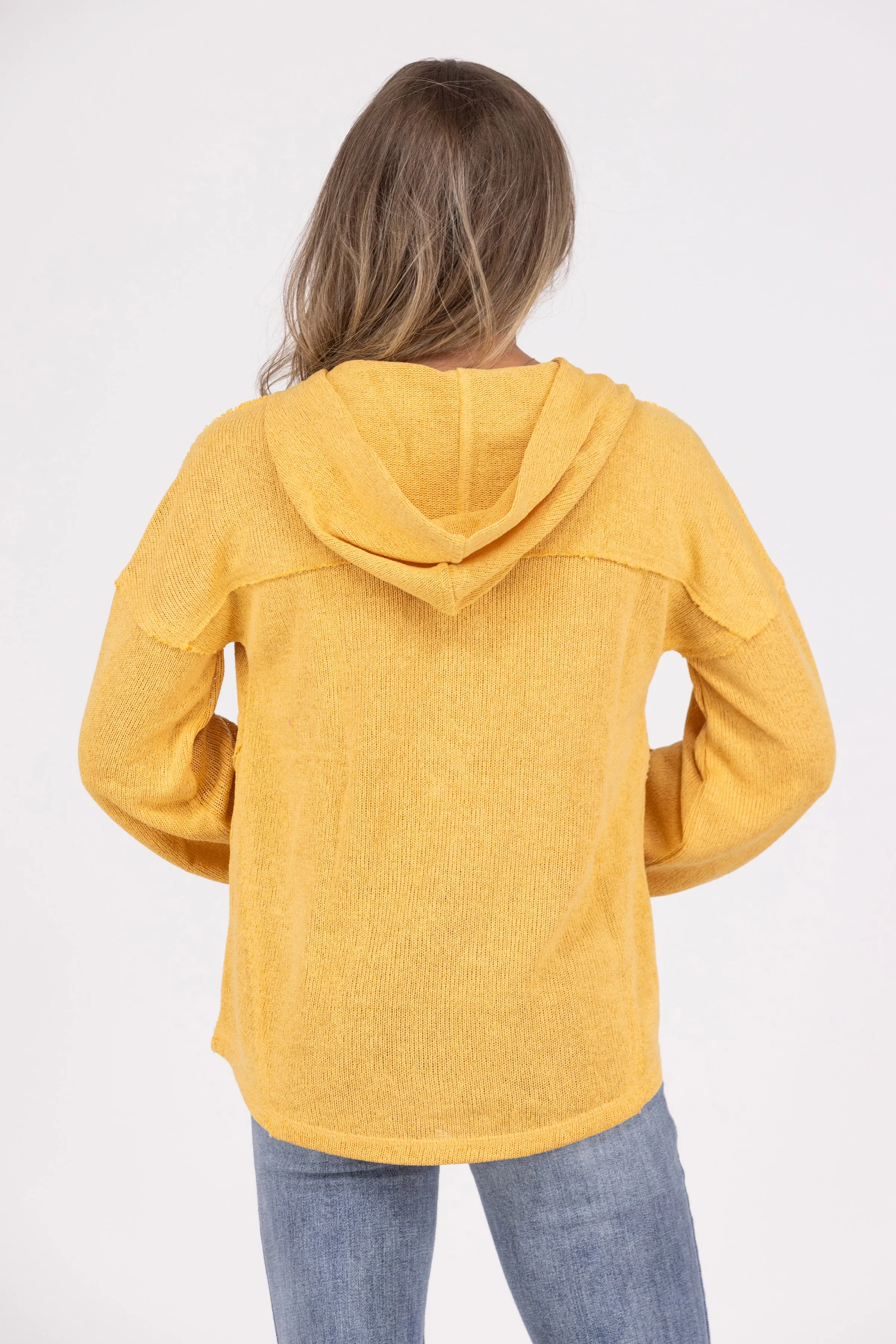 Blame It On The Times Oversized Hooded Sweater * Final Sale*