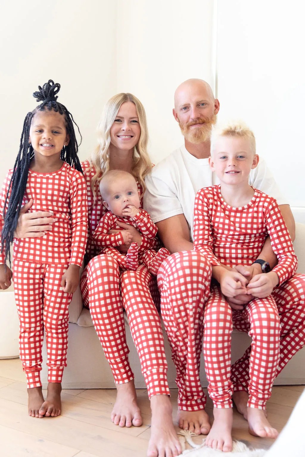 CANDY CANE GINGHAM | MEN'S PANTS