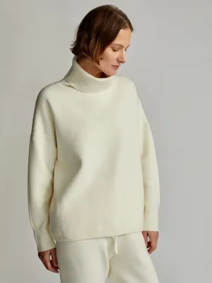 Cavendish Rollneck Knit Egret