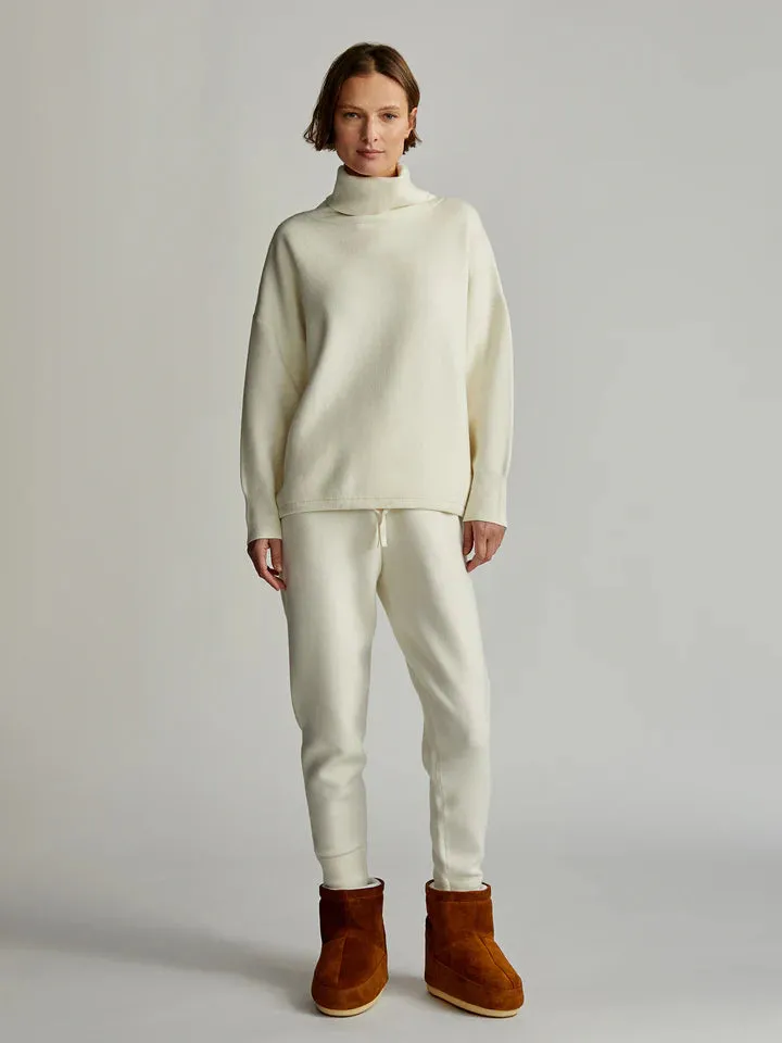 Cavendish Rollneck Knit Egret