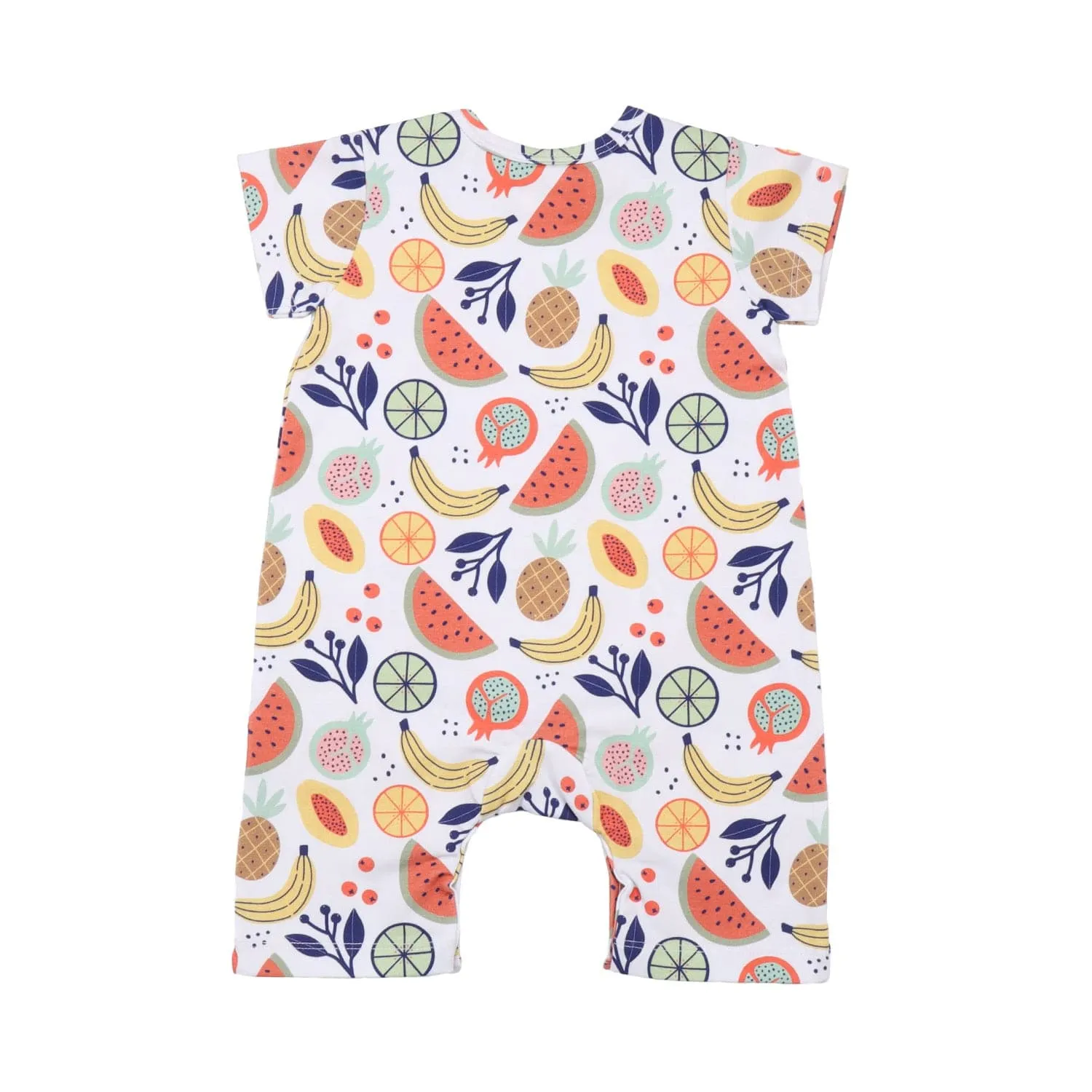 Cheerful Fruits Beach Romper