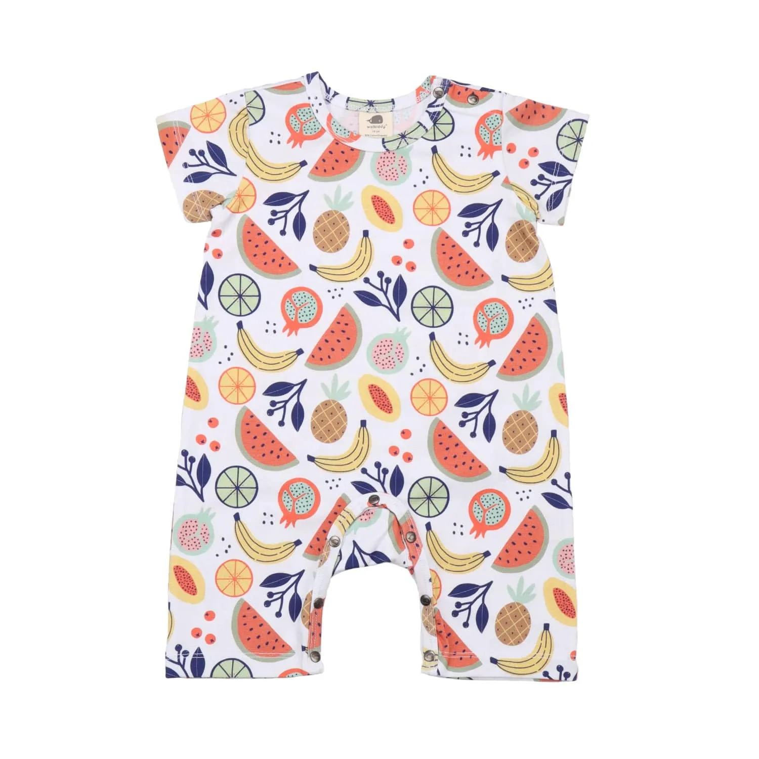 Cheerful Fruits Beach Romper