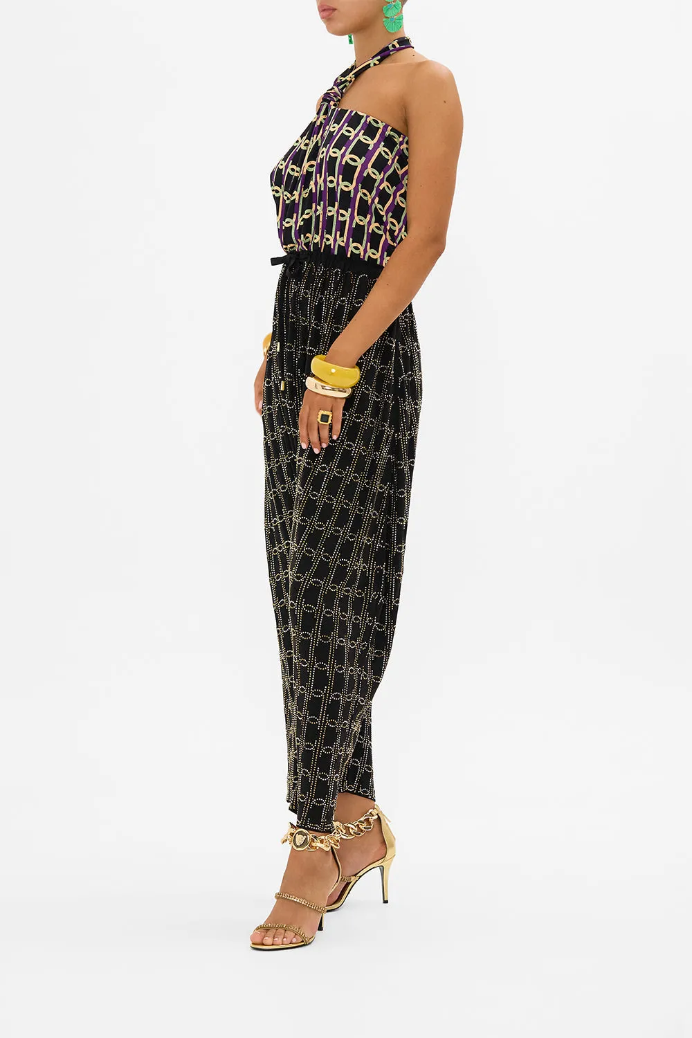 DRAPED JERSEY PANT FILM DIVA