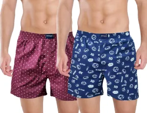 Funky Pure Cotton Men Boxers (Pack of 2)