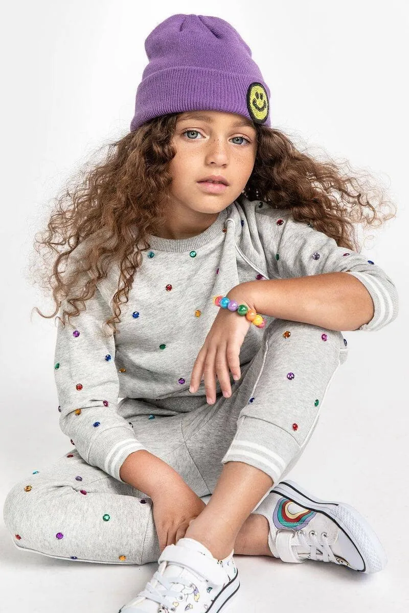 Girls Loungewear | Rainbow Gem Trackset | Lola and The Boys