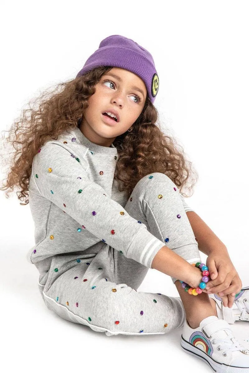 Girls Loungewear | Rainbow Gem Trackset | Lola and The Boys