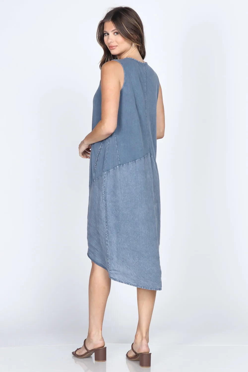 Hi-Lo Cocoon Dress