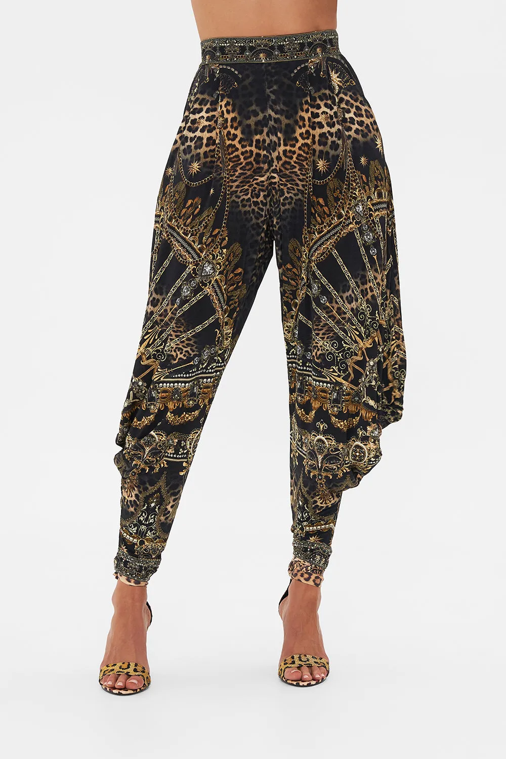 JERSEY DRAPE PANT WITH POCKET MASKED AT MOONLIGHT