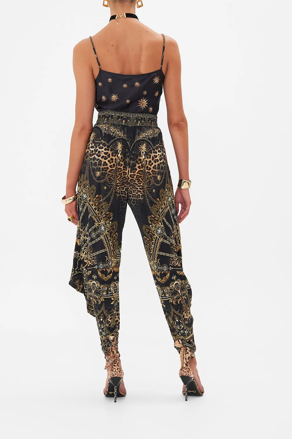 JERSEY DRAPE PANT WITH POCKET MASKED AT MOONLIGHT