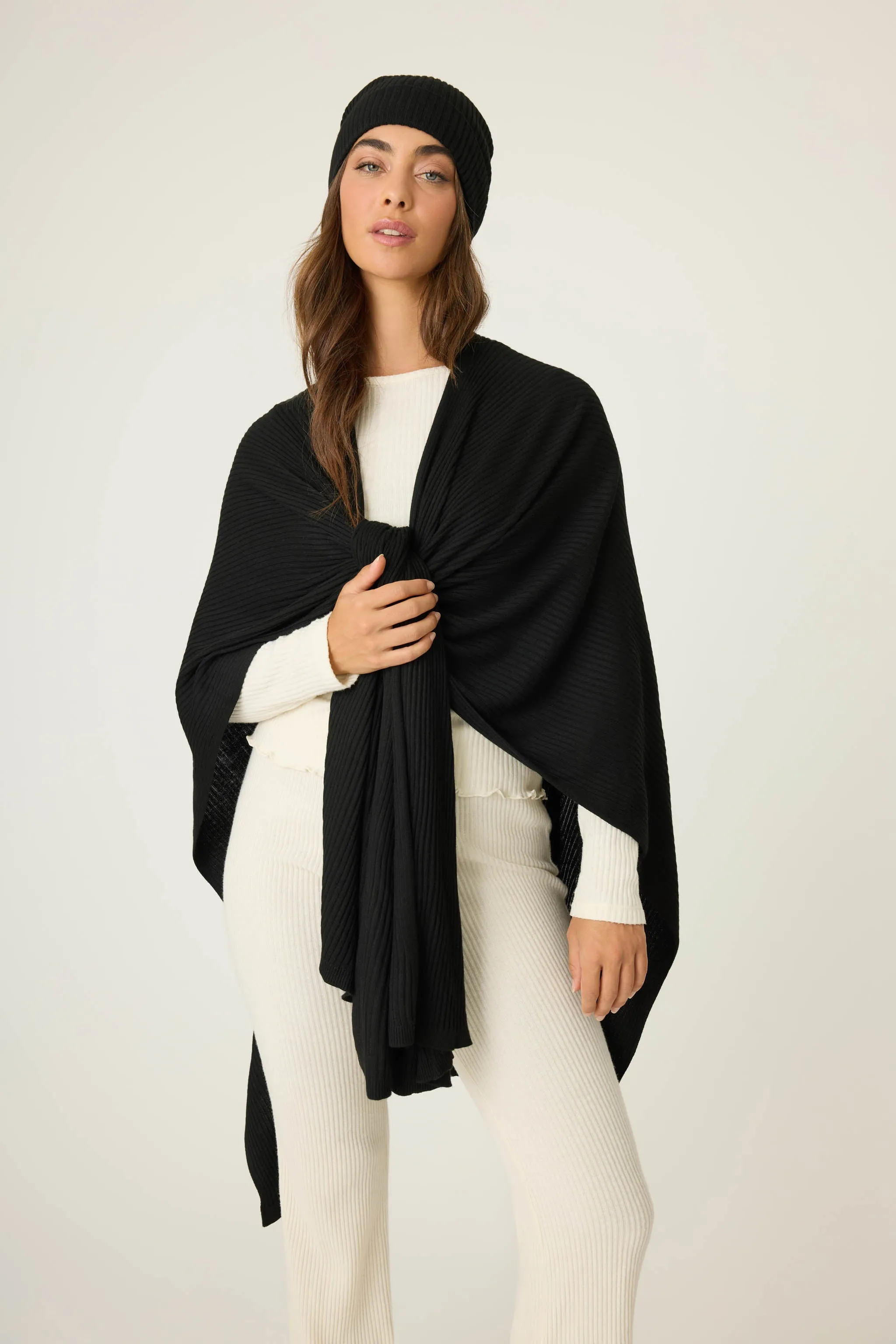 Jet Set Luxe Rib Wrap