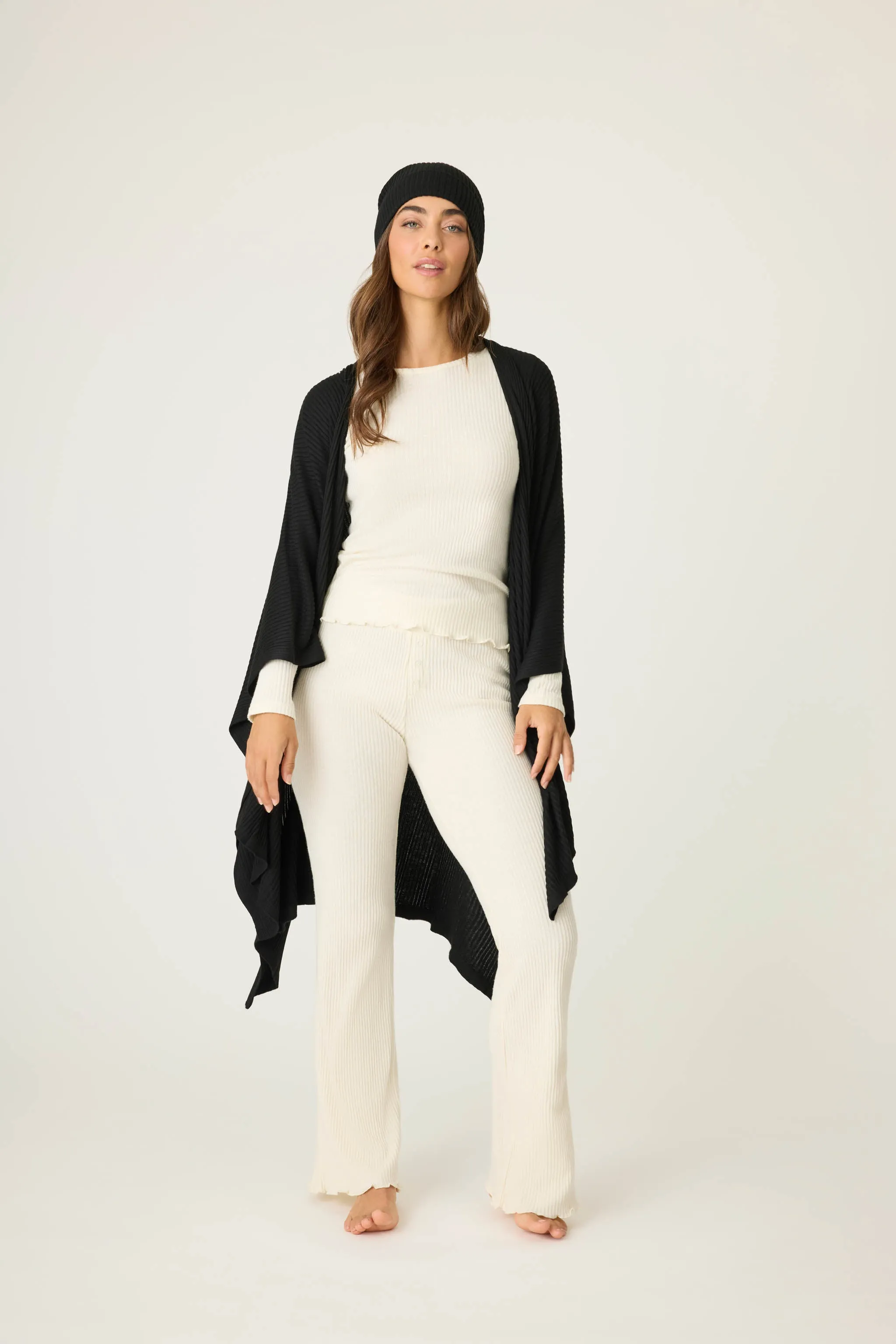 Jet Set Luxe Rib Wrap