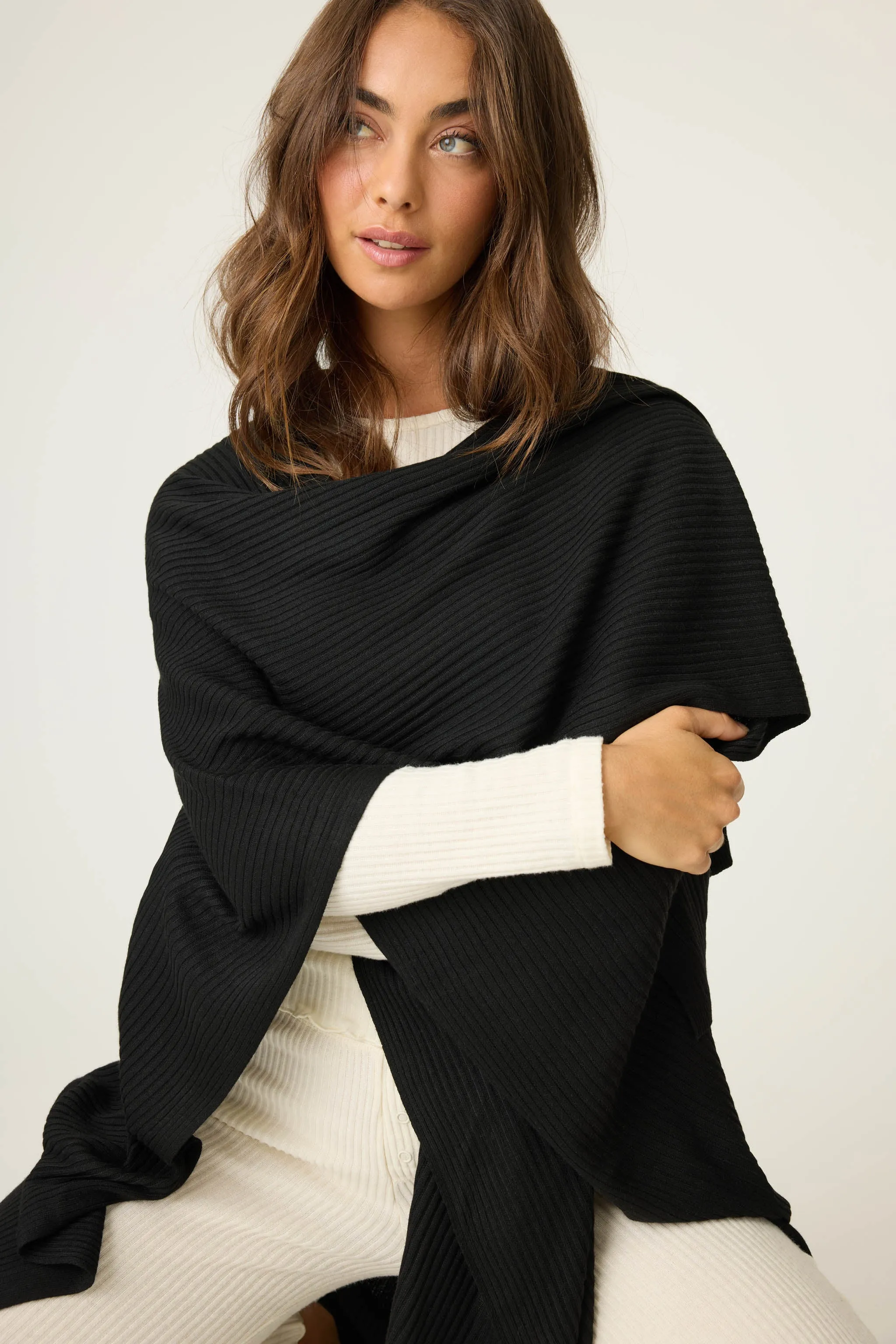 Jet Set Luxe Rib Wrap