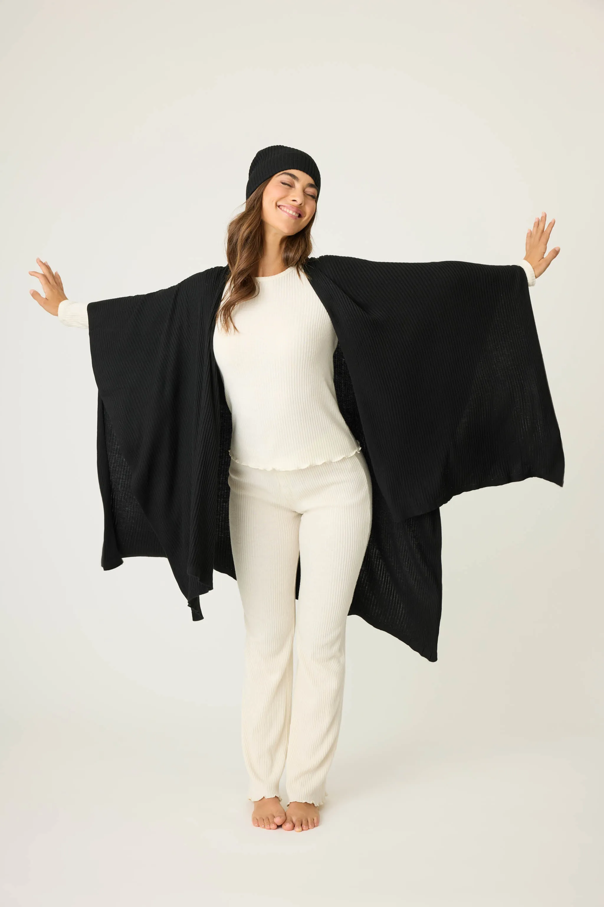 Jet Set Luxe Rib Wrap