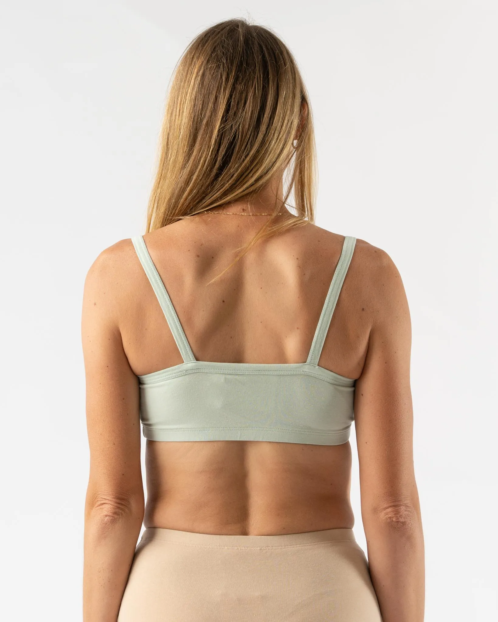 Jungmaven Bralette in Seafoam Green