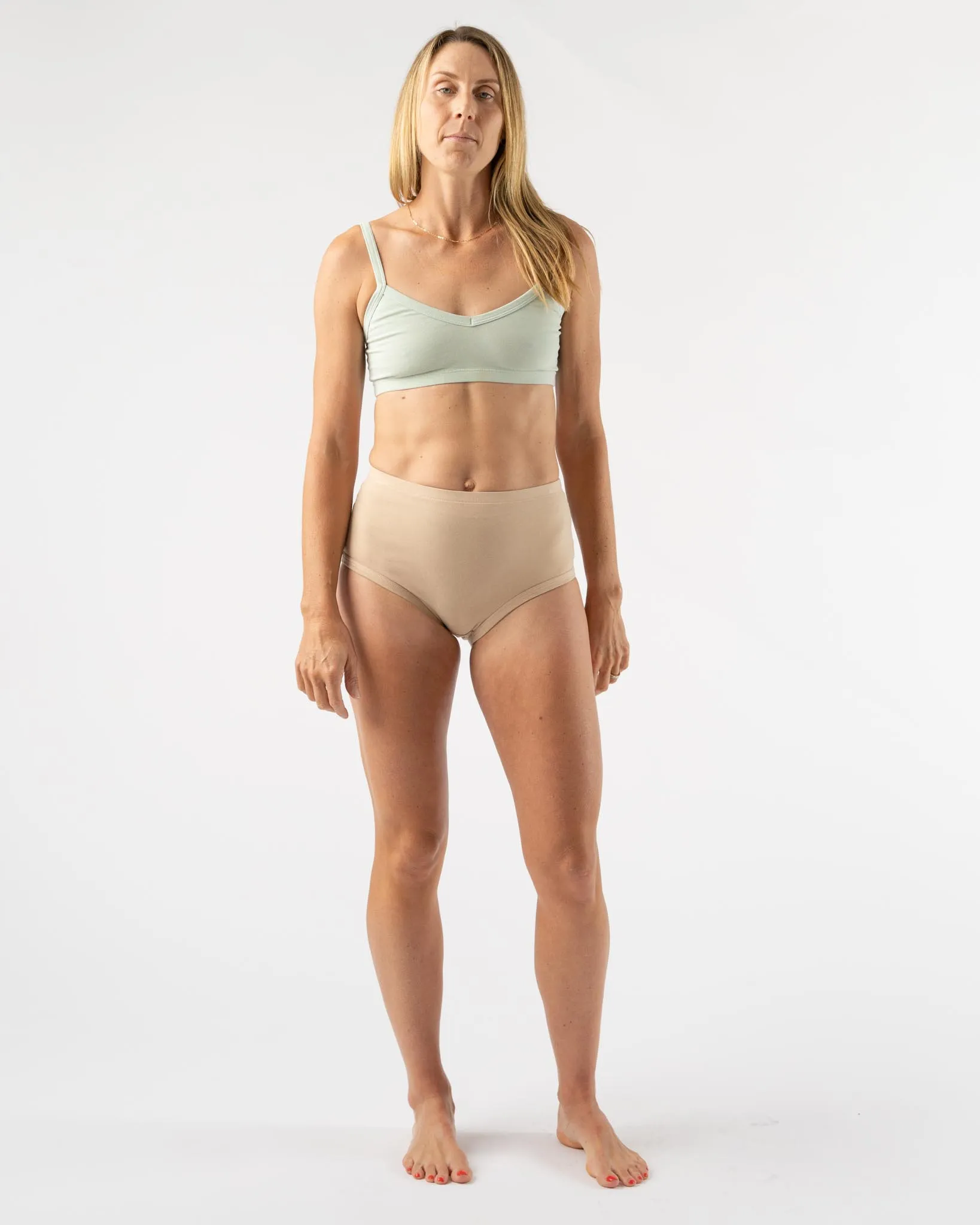 Jungmaven Bralette in Seafoam Green