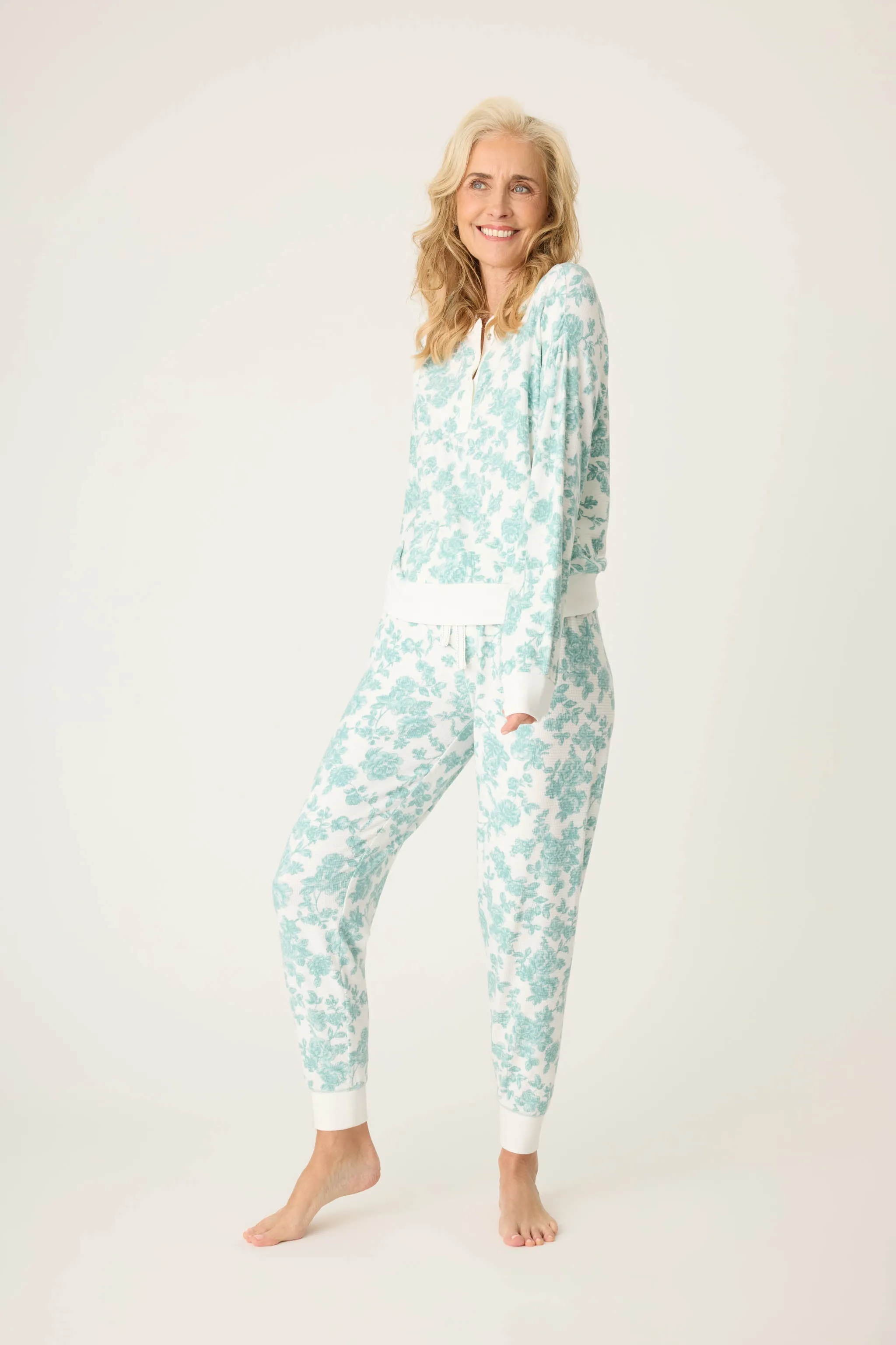 Lacey Jade Floral PJ  Set