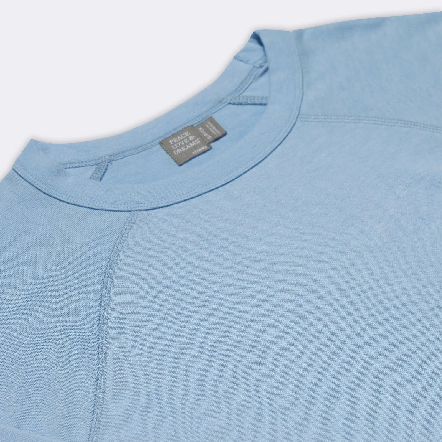 Ladies' Blue Melange Lounge Sweatshirt