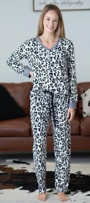 Leopard Loungewear Set