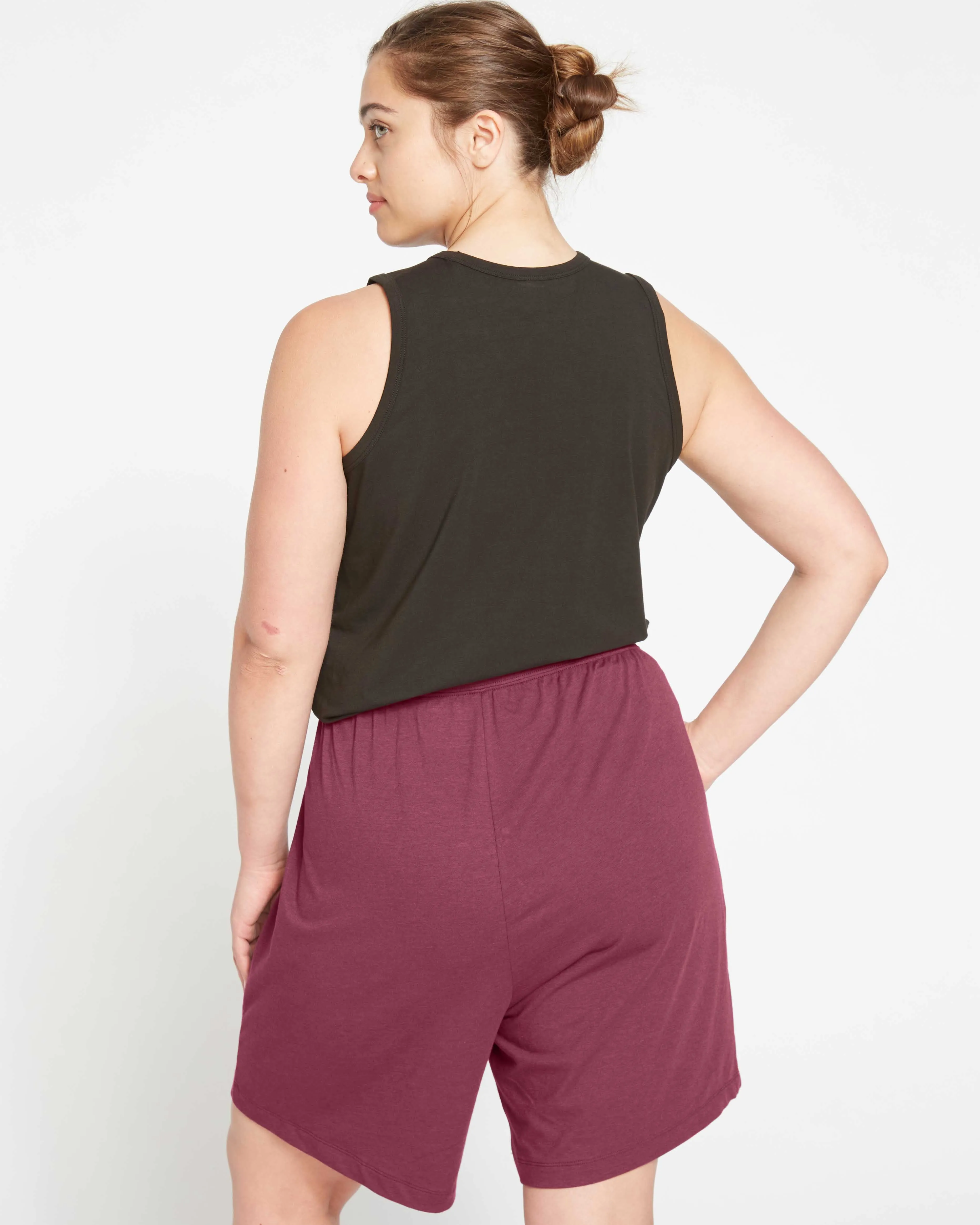 Lorelai Lounge Shorts - Plum