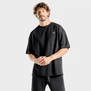 Luxe Oversize Tee - Onyx