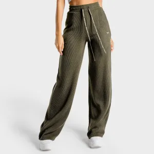 Luxe Wide Leg Pants - Olive