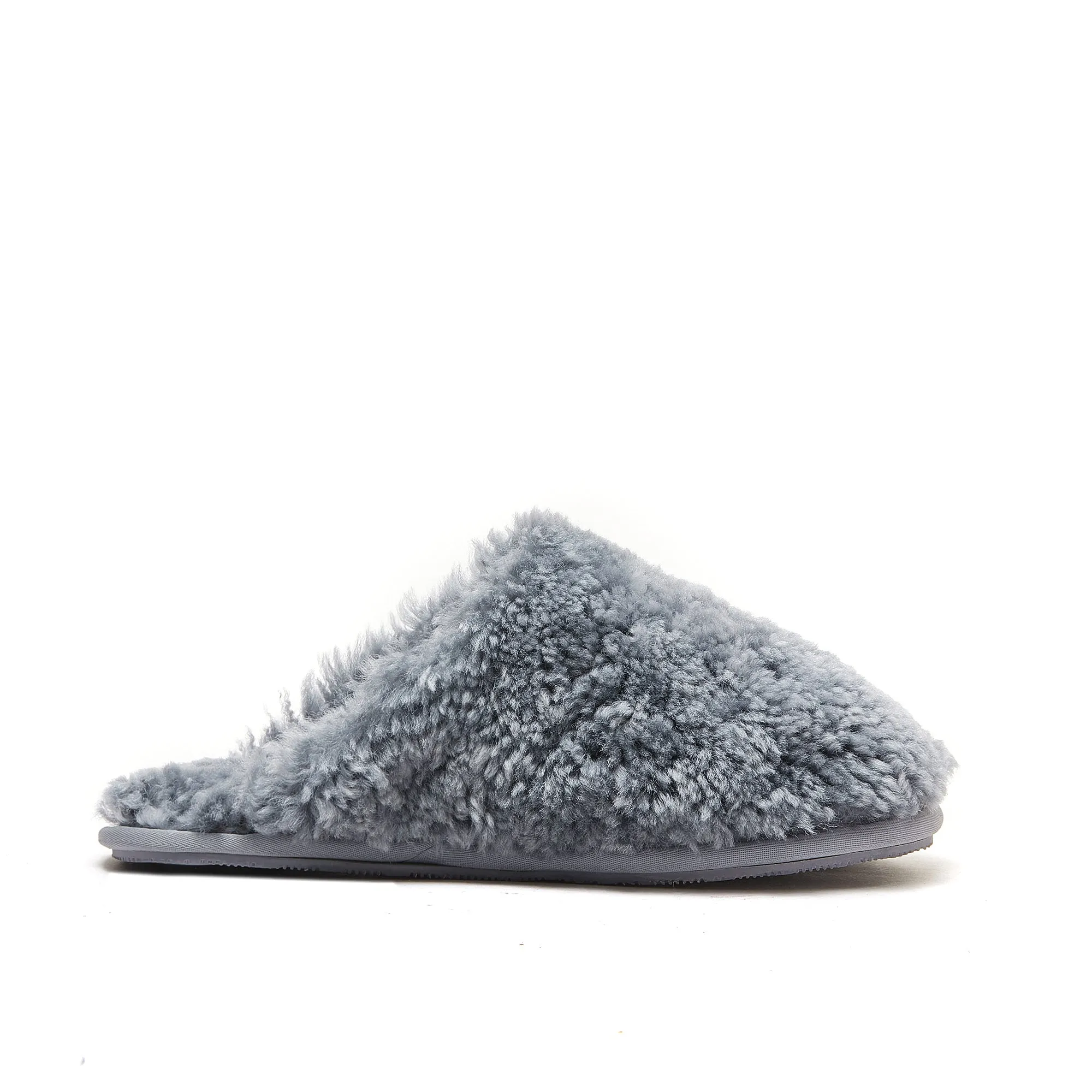 Marley - Curly Wool Slip-On - Men's Women's Unisex Premium Australian Sheepskin Slippers