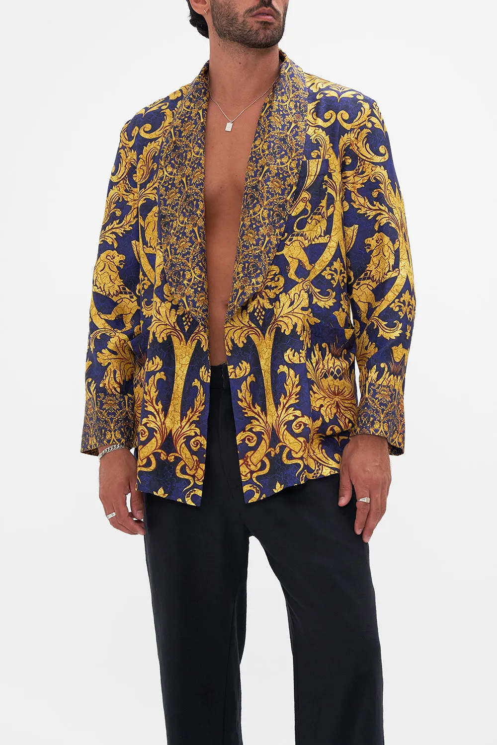 MEN'S ROBE JACKET VENICE VIGNETTE