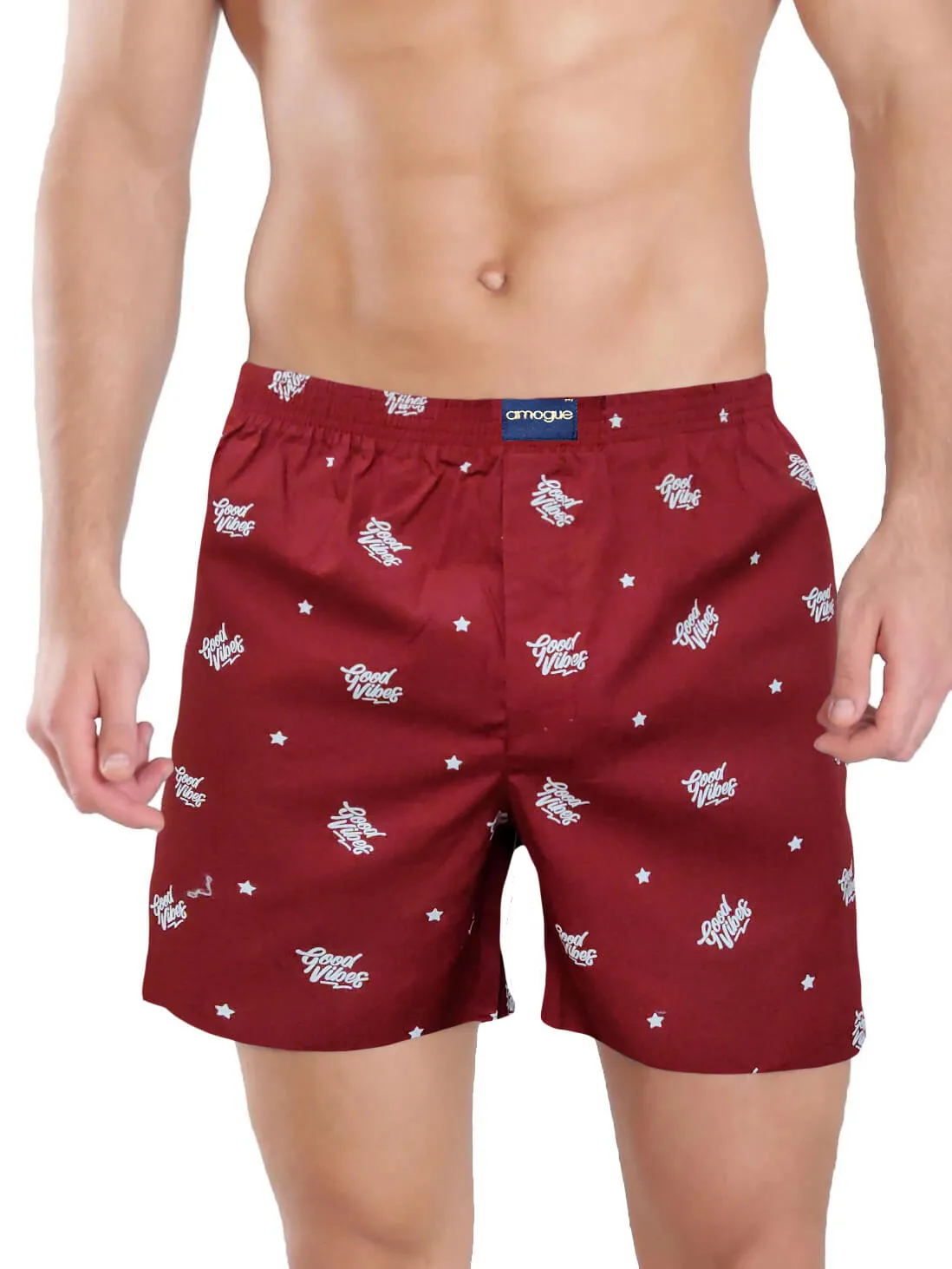 Multi Colour Printed Cotton Boxers For Men(Pack Of 4)