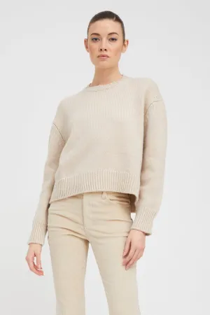 Oat Heavy Cashmere Sweater