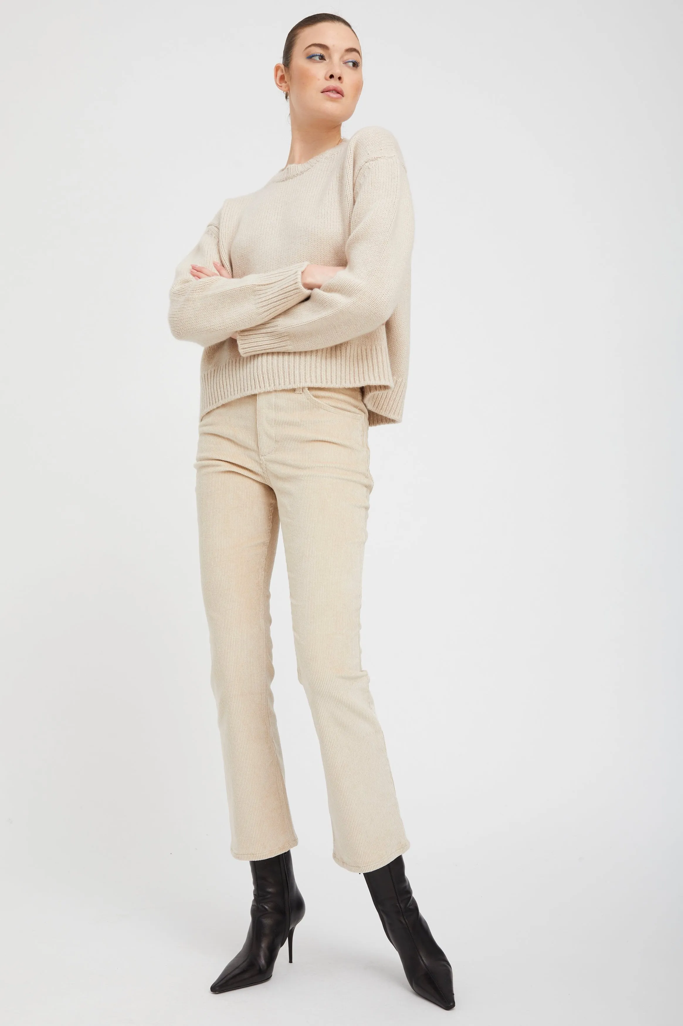 Oat Heavy Cashmere Sweater