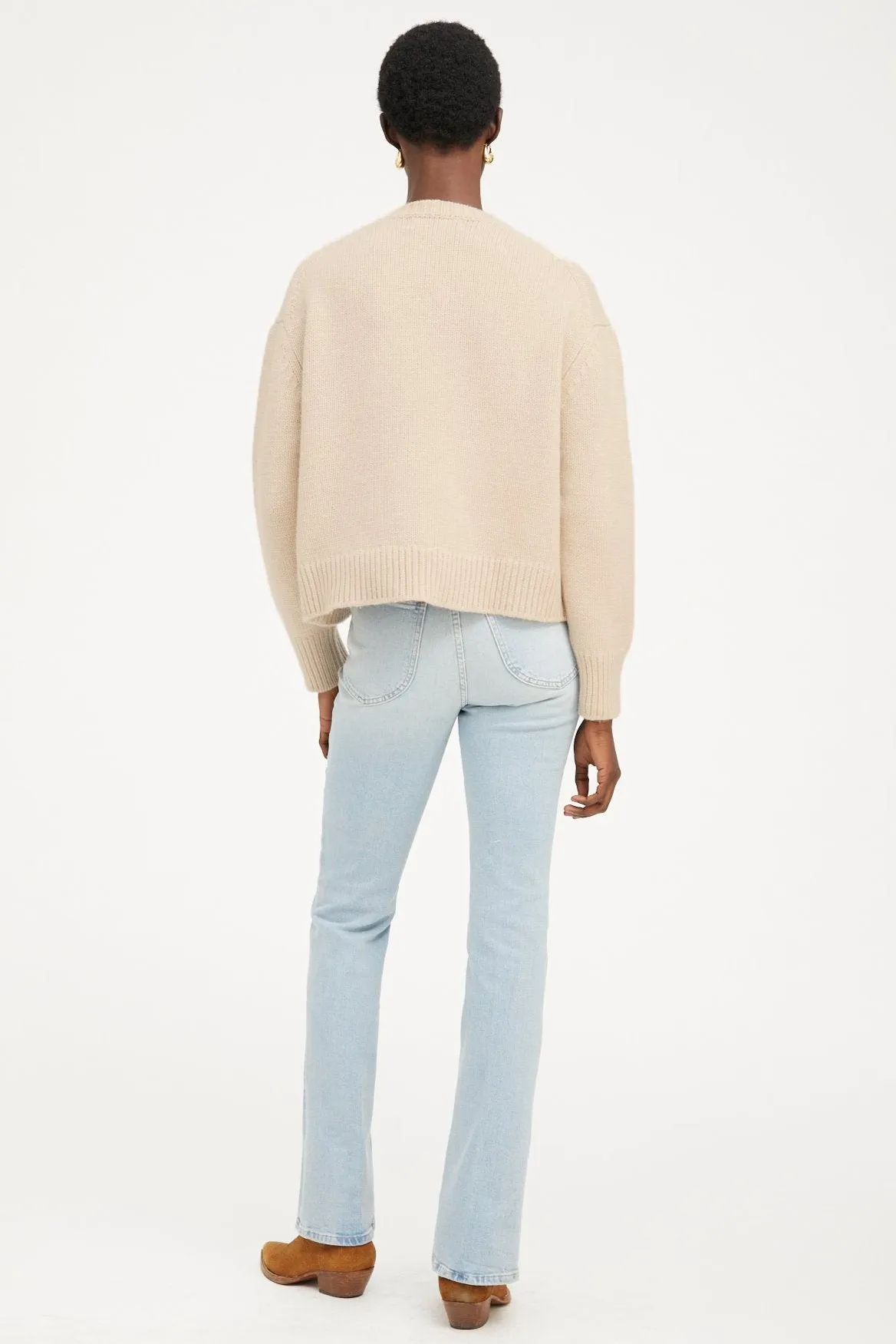 Oat Heavy Cashmere Sweater