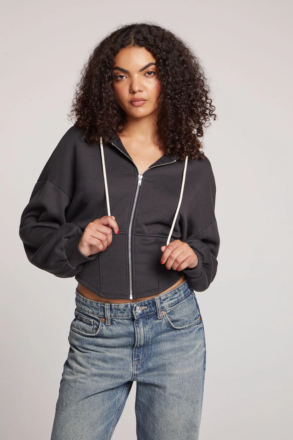 Olympic Licorice Zip Up Hoodie