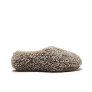 Peyton - Curly Wool Premium Men's Women's Unisex Sheepskin Slipper