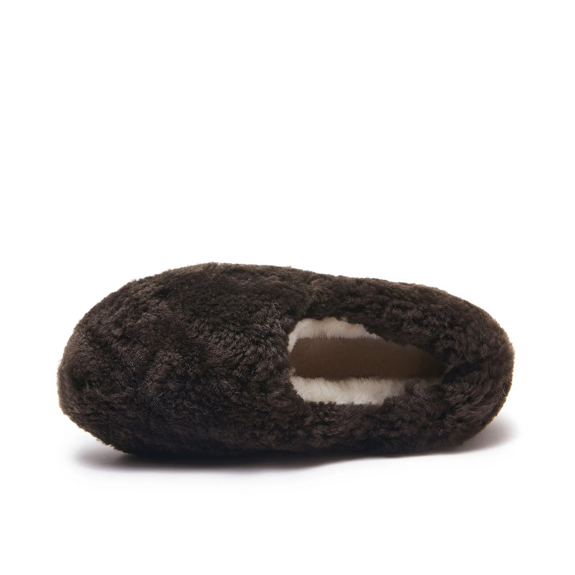 Peyton - Curly Wool Premium Men's Women's Unisex Sheepskin Slipper