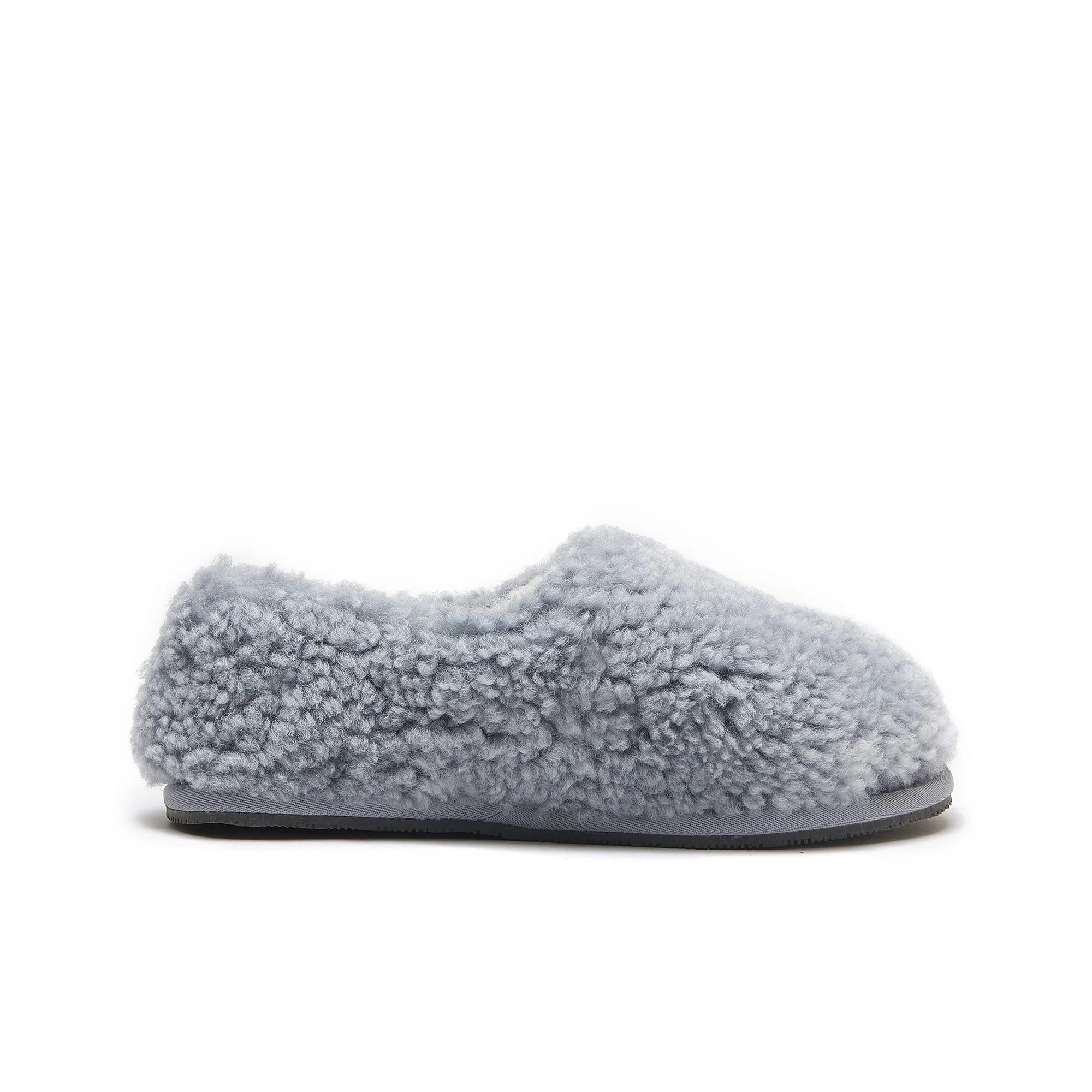 Peyton - Curly Wool Premium Men's Women's Unisex Sheepskin Slipper