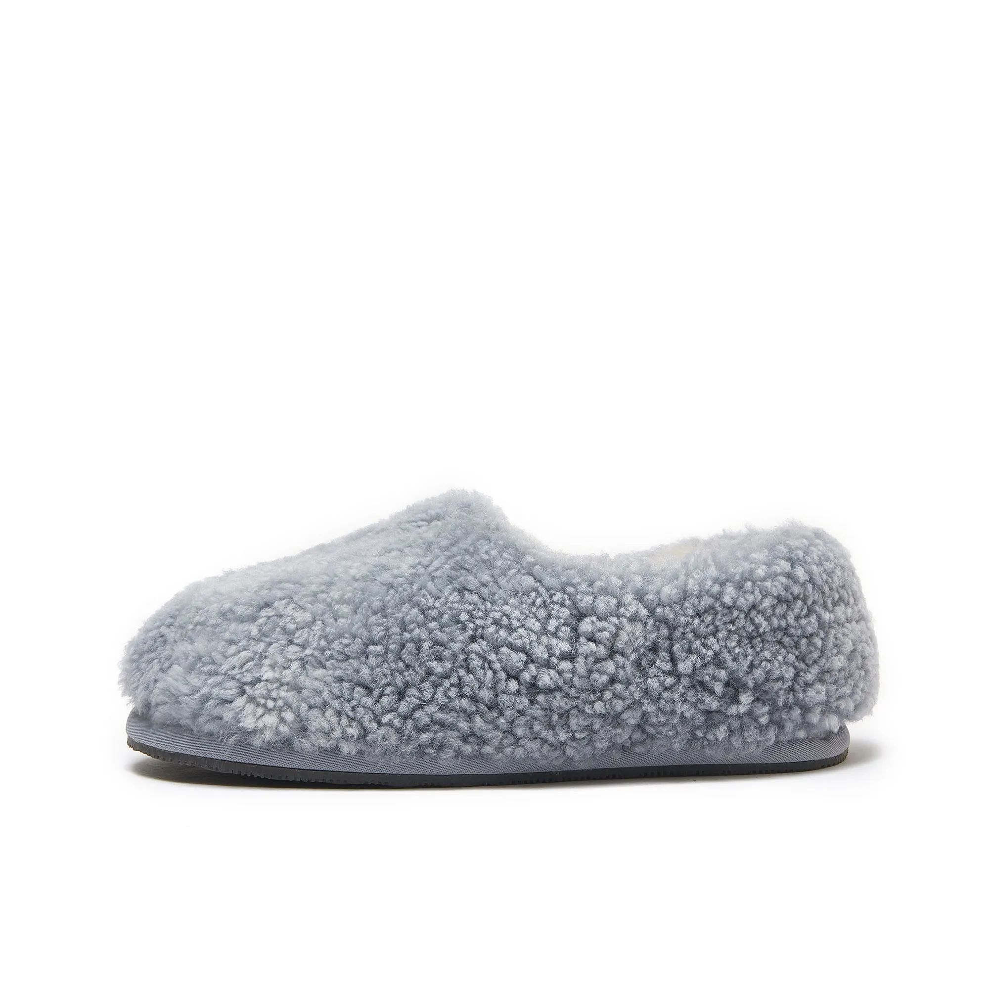 Peyton - Curly Wool Premium Men's Women's Unisex Sheepskin Slipper