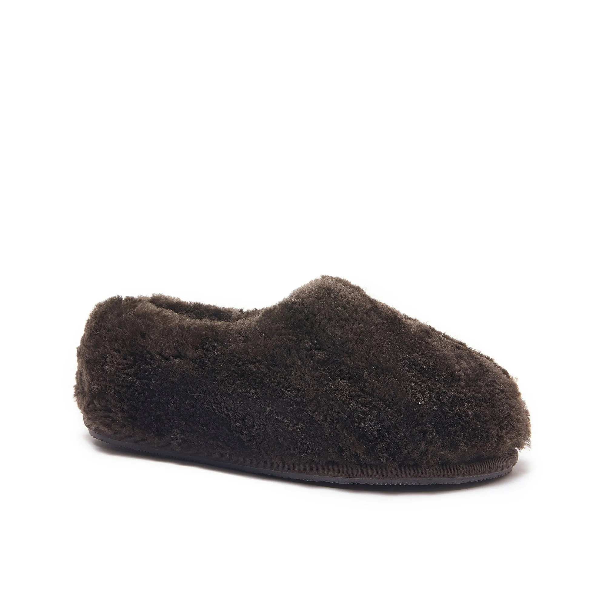 Peyton - Curly Wool Premium Men's Women's Unisex Sheepskin Slipper