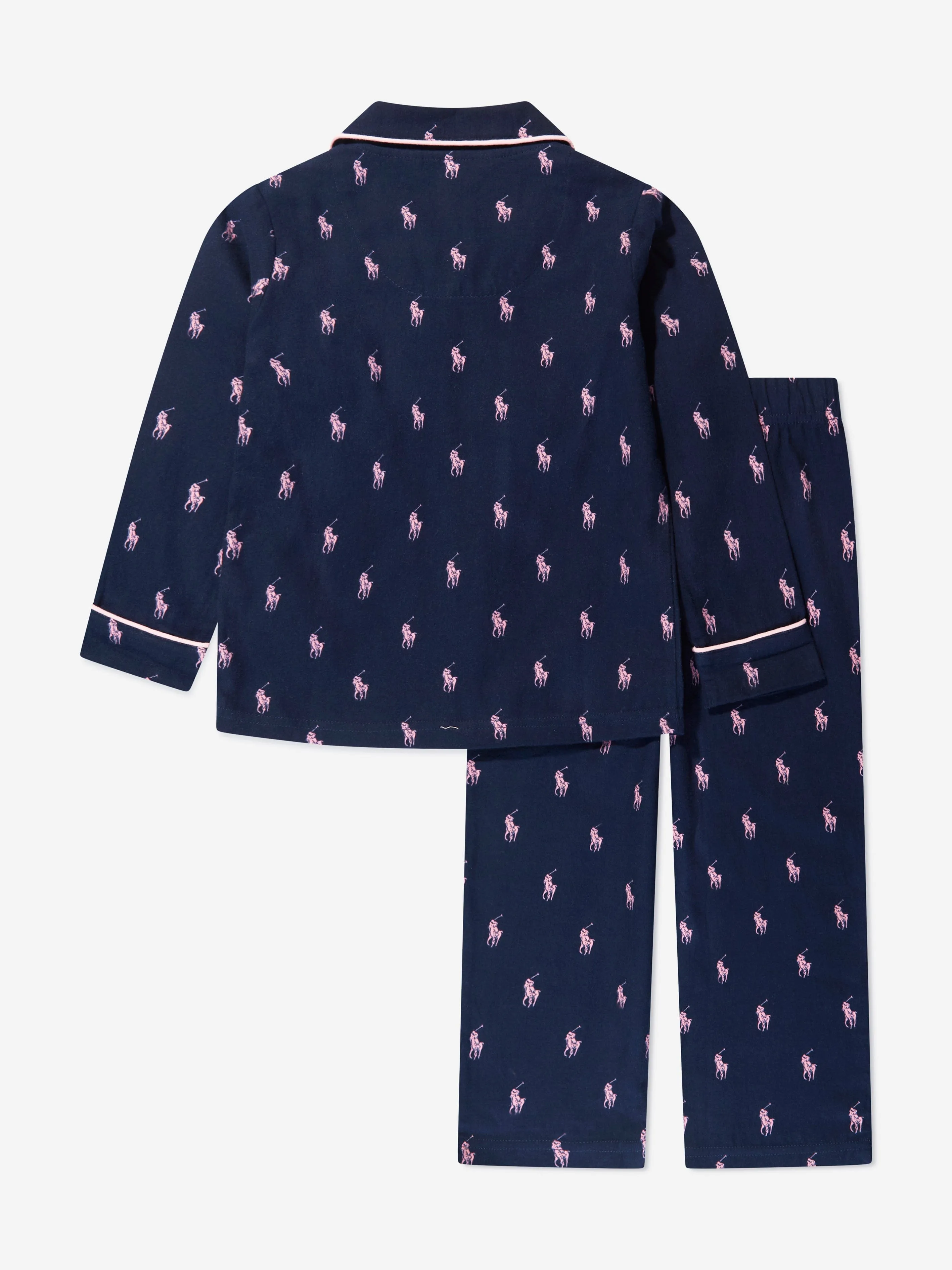 Ralph Lauren Girls Pyjama Set in Navy