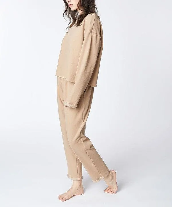 RECYCLED COTTON LOUNGEWEAR SET