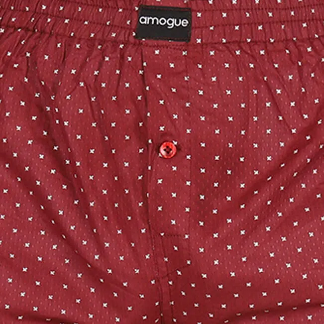 Red & Black Dotted Boxers Combo