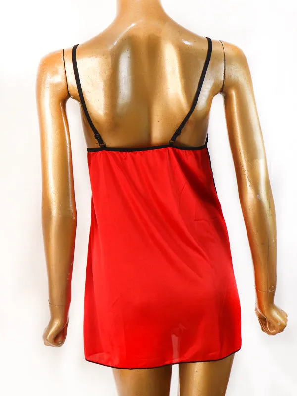 Red - Short Nighty For Women WSN04