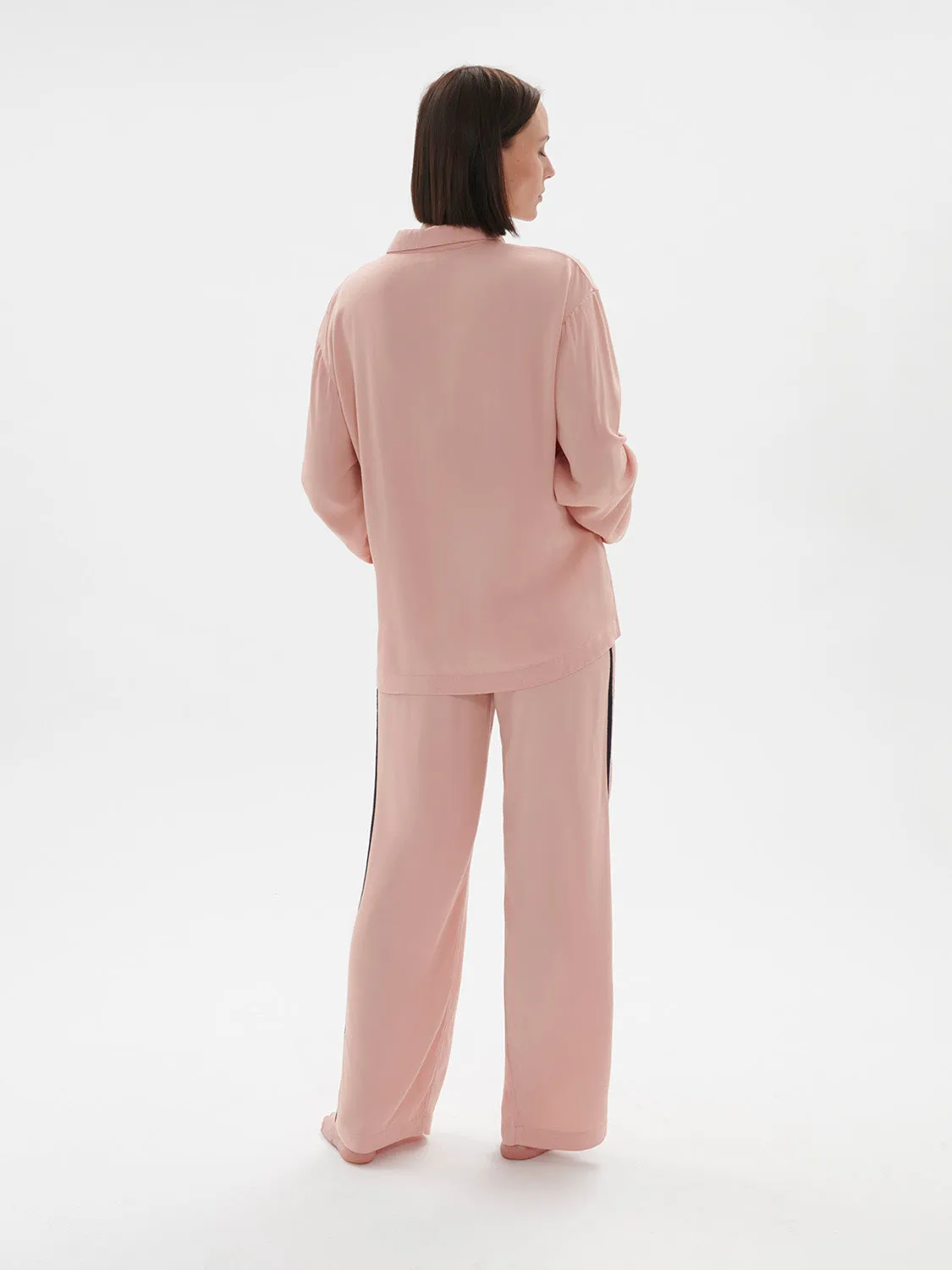 Shadow Long Sleeve Top - Incense Pink