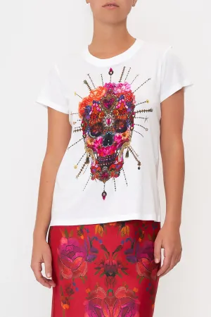 Slim Fit Round Neck T Shirt - Reign of Roses