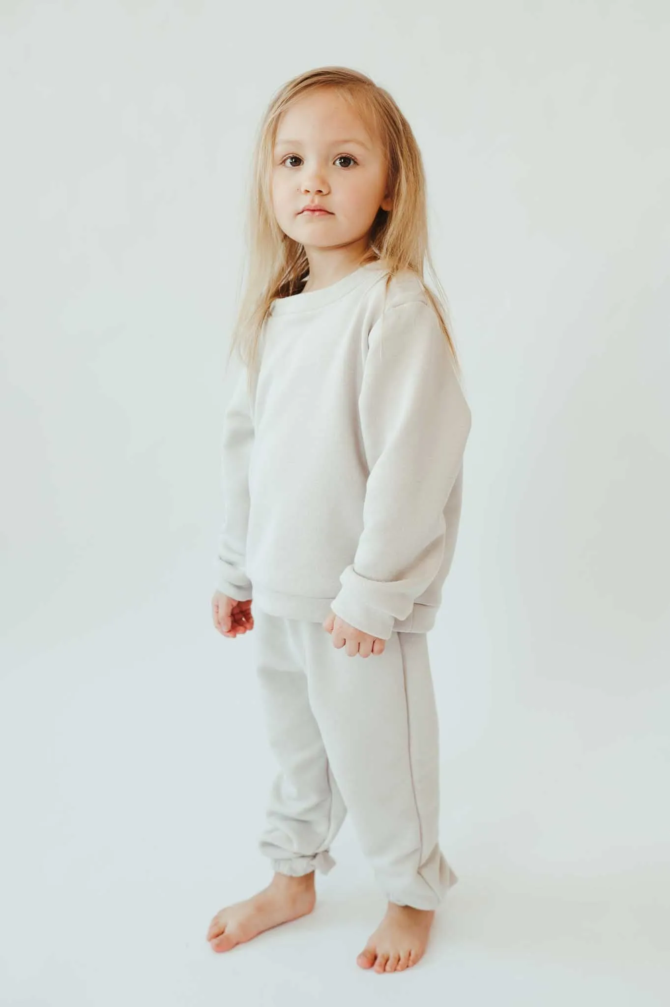 Sofa Killer unisex kids pants White sand