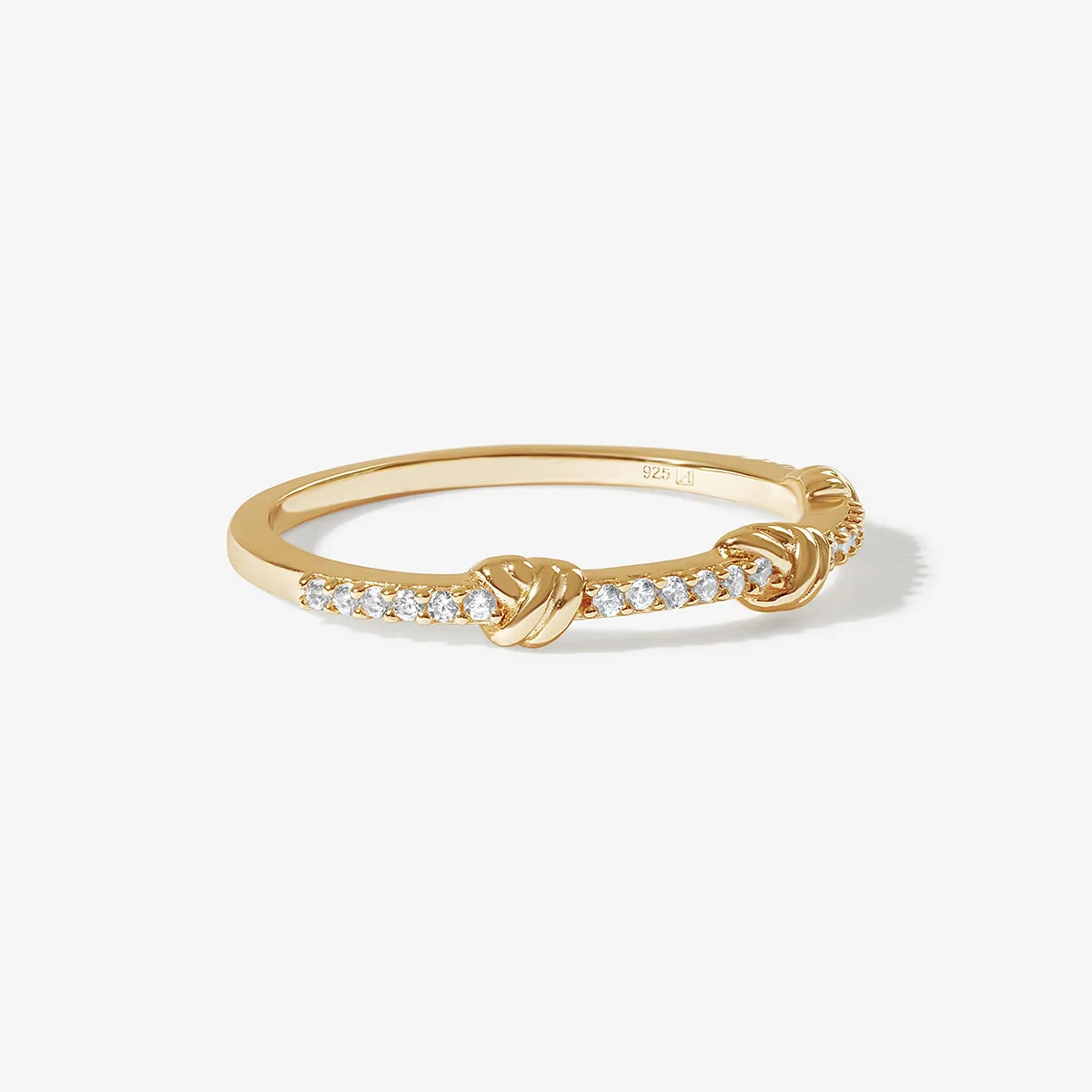 Tray triple knot ring