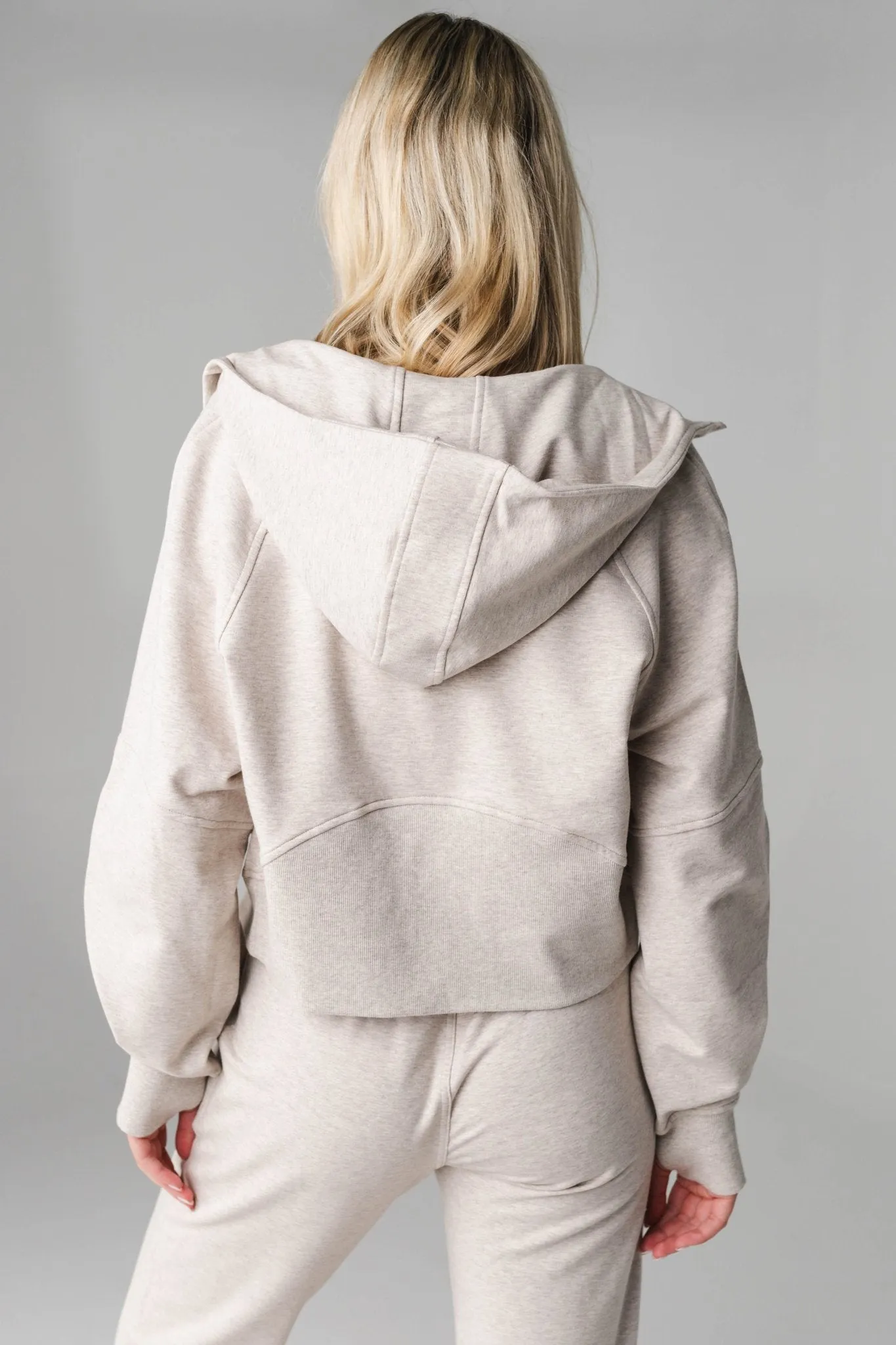 Vitality Studio Zip - Antler Marl