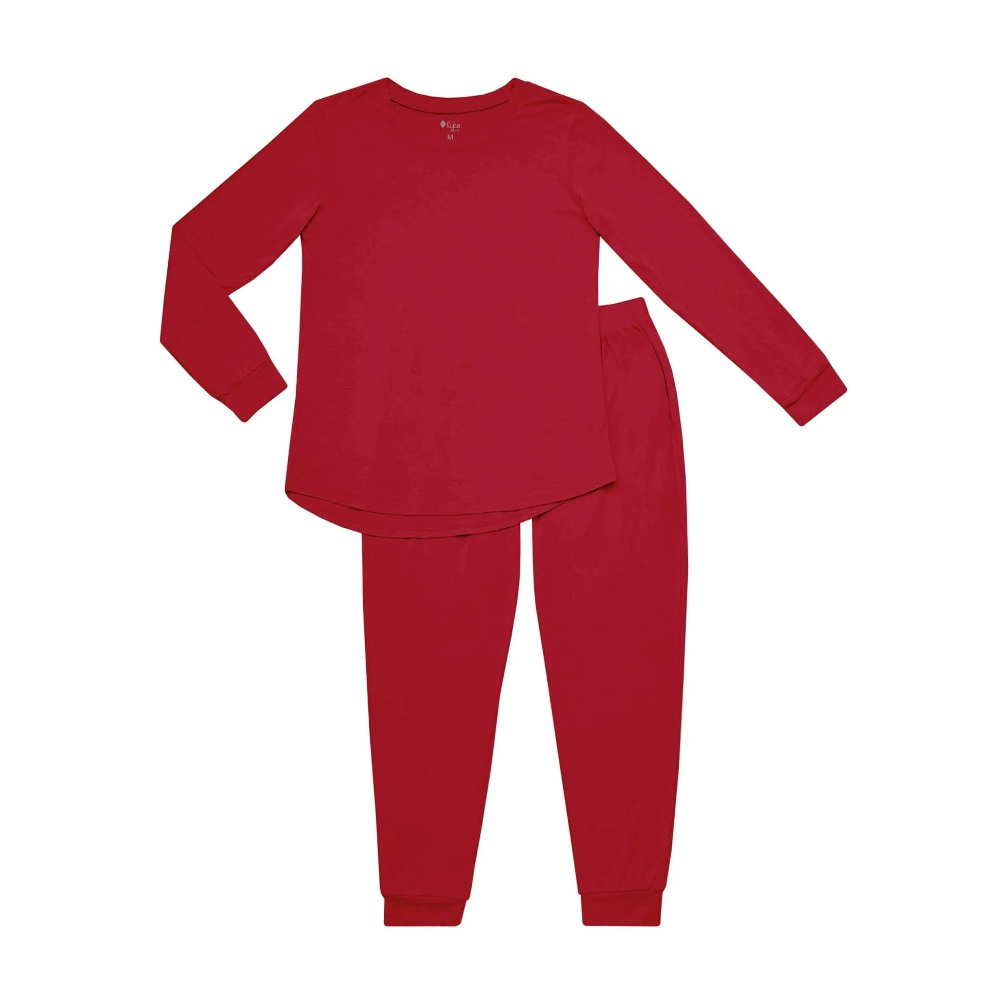 Women's Jogger Pajama Set in Cardinal